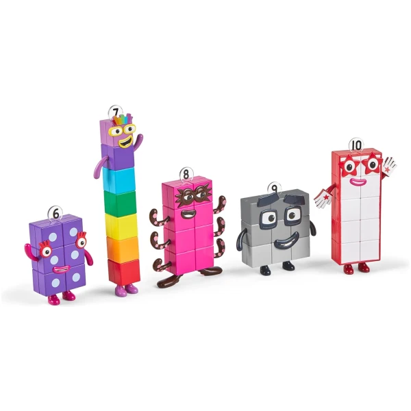 Numberblocks friends six to ten 5