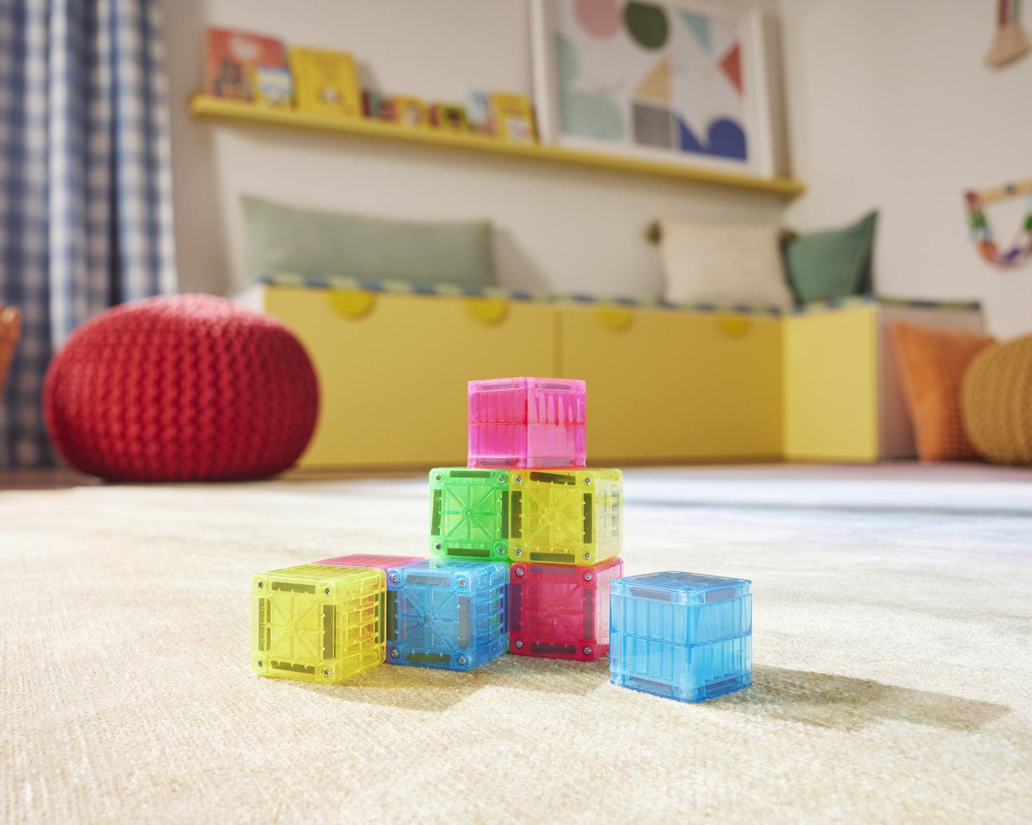 MAGNA-TILES microMAGS Cubes