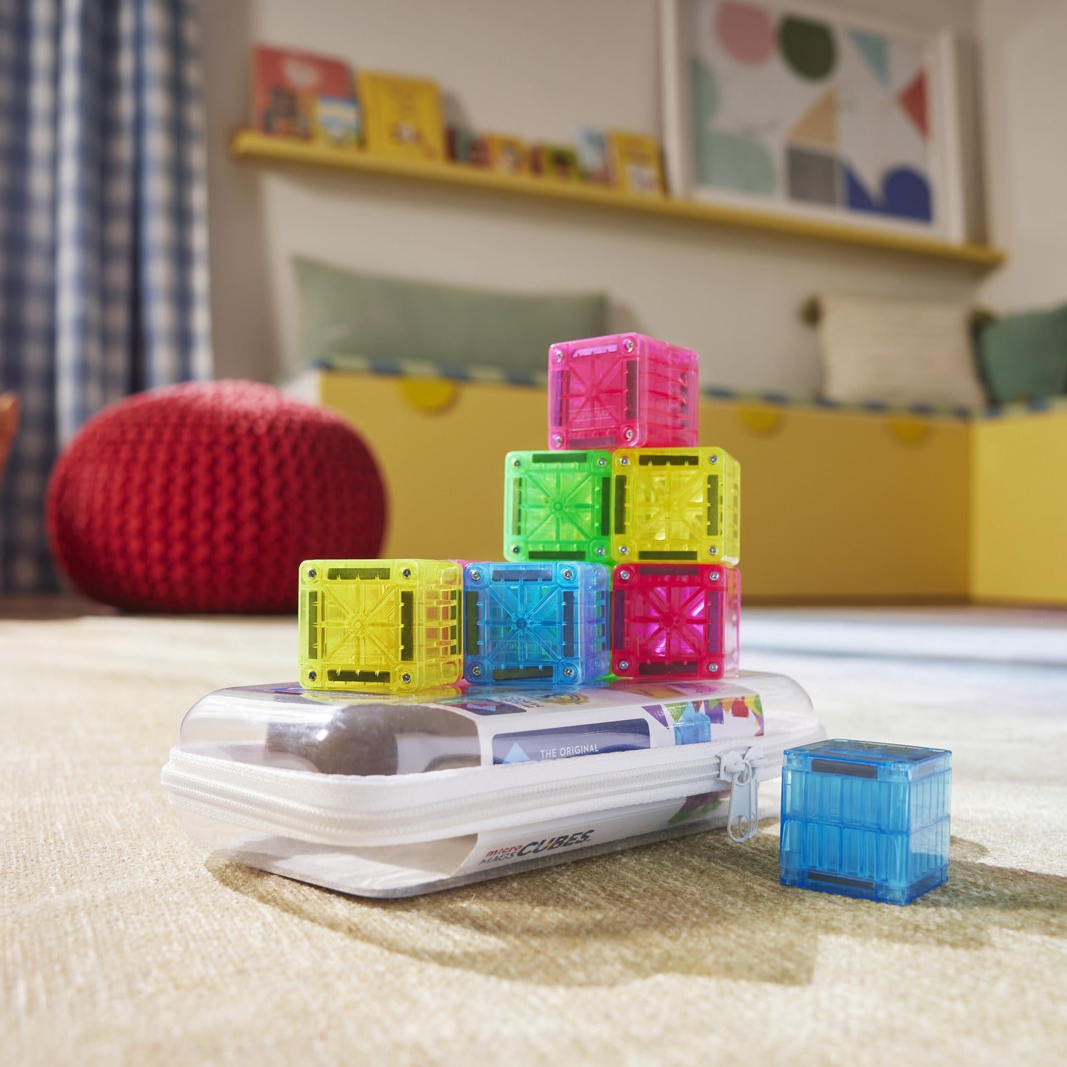 MAGNA-TILES microMAGS Cubes