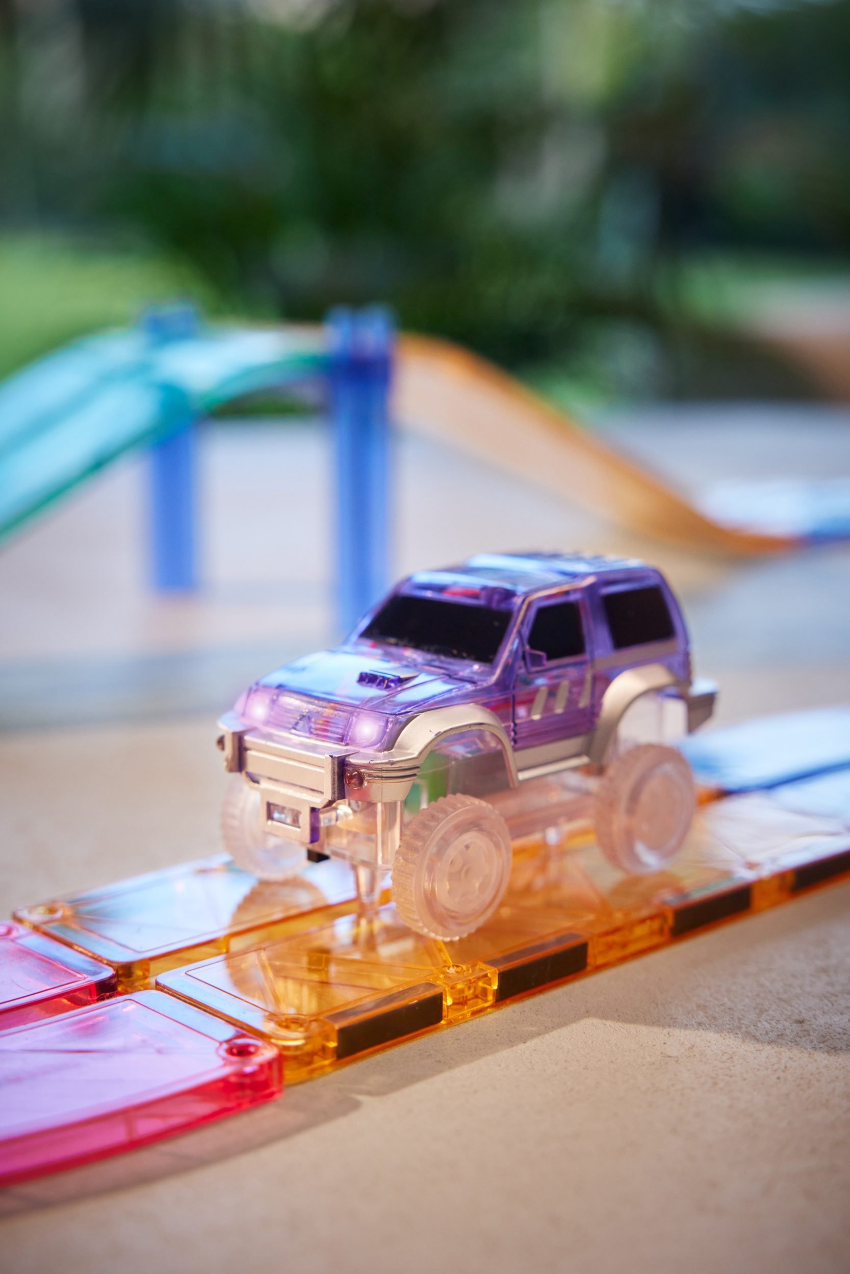Race Track Car Pastel Purple