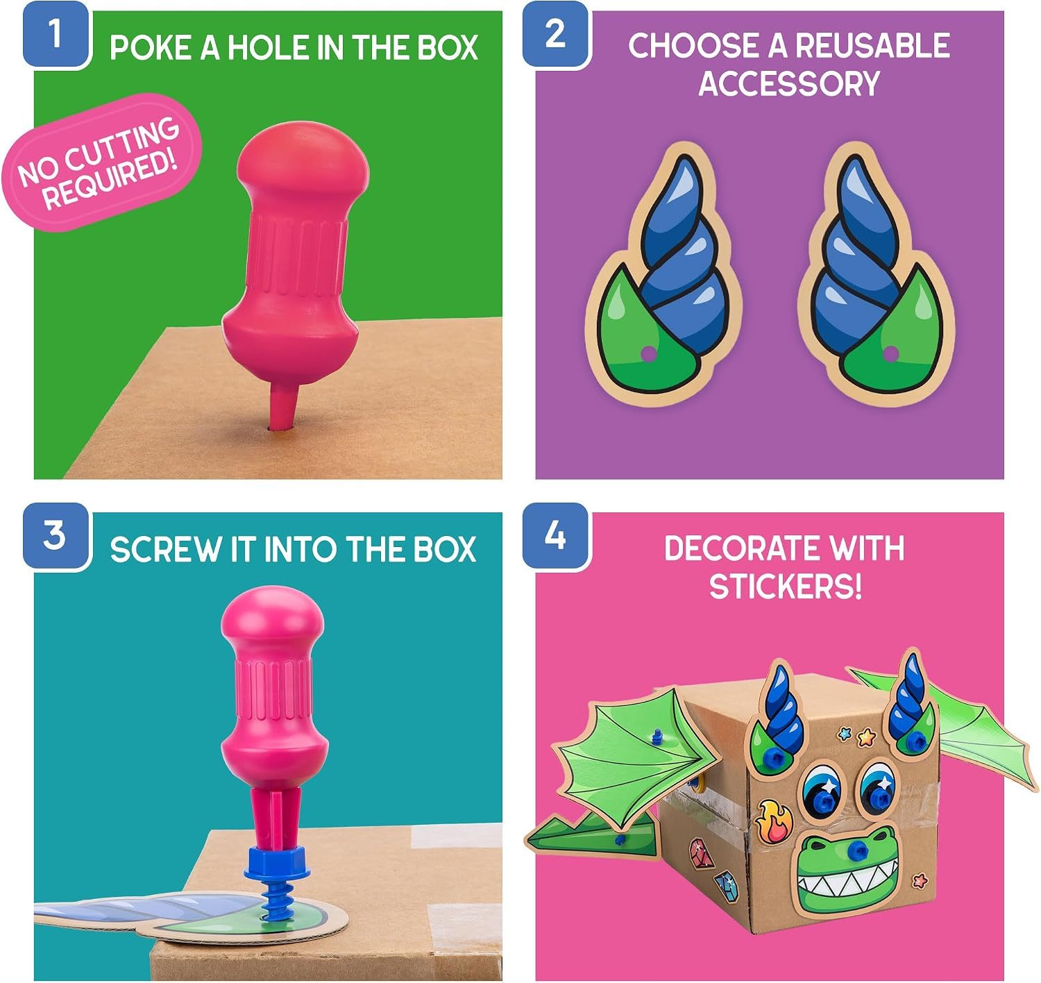 Boxineers™ Cardboard Animals