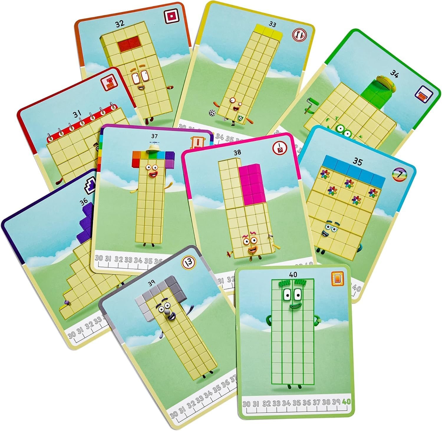 MathLink® Cubes Activity Set Numberblocks® 31–40