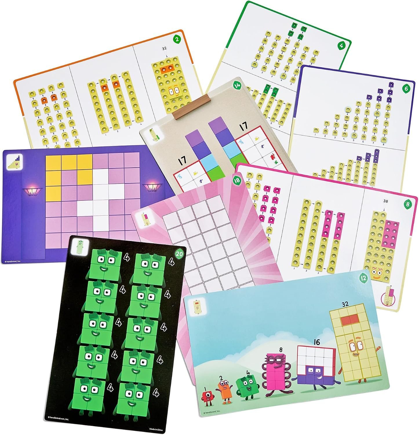 MathLink® Cubes Activity Set Numberblocks® 31–40
