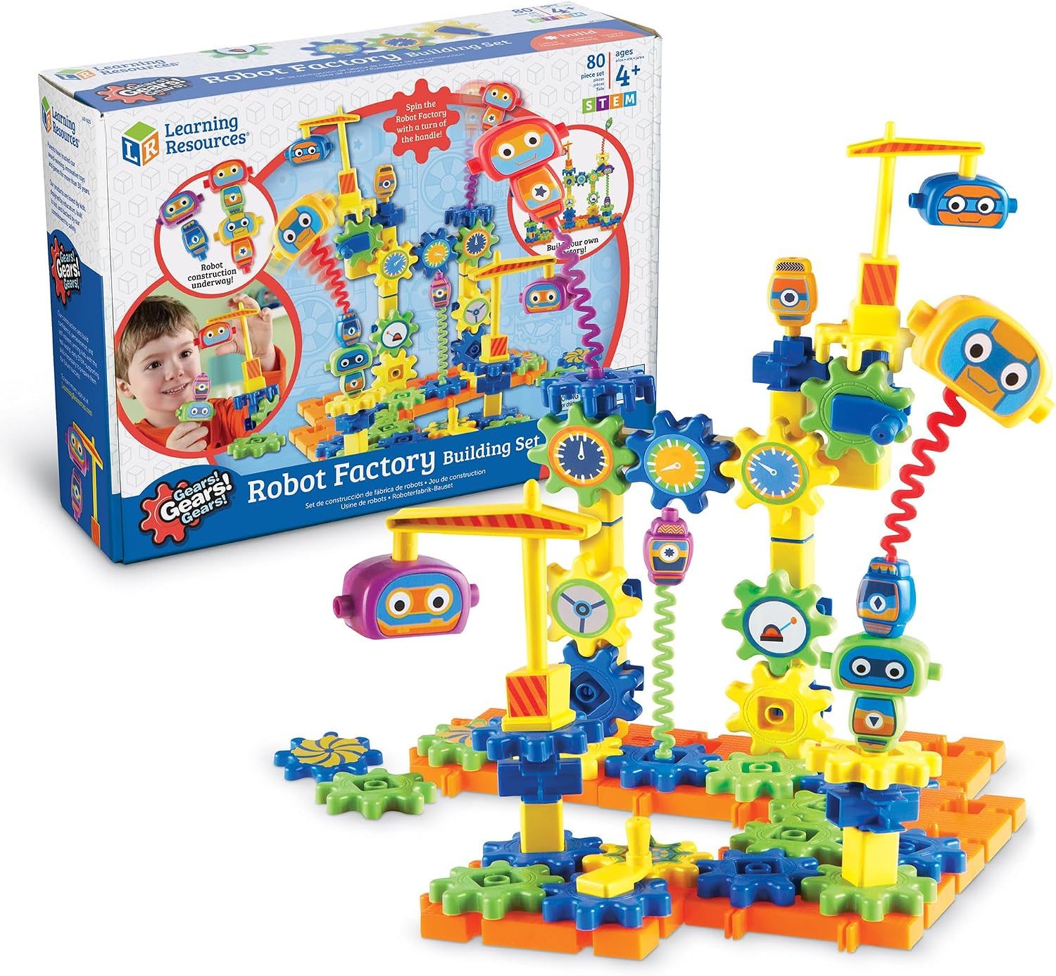gears robot factory building set 1 Gears! Gears! Gears!® Robot Factory Building Set