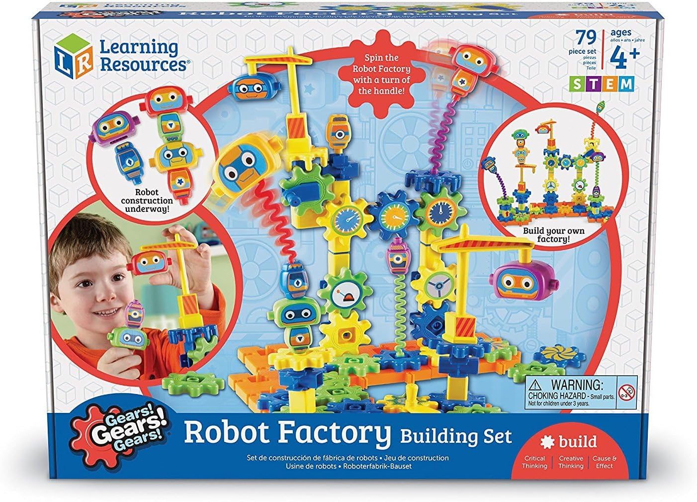 Gears! Gears! Gears!® Robot Factory Building Set